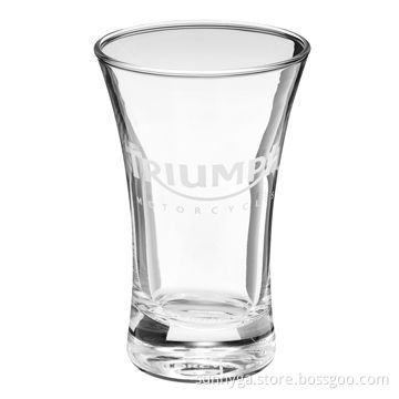 Wasp-waisted Shot Glass with 70mm Height, Ideal for Promotion Purposes